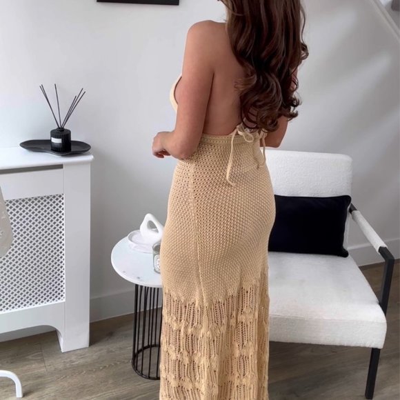 ARKET crochet maxi dress - Picture 3 of 8